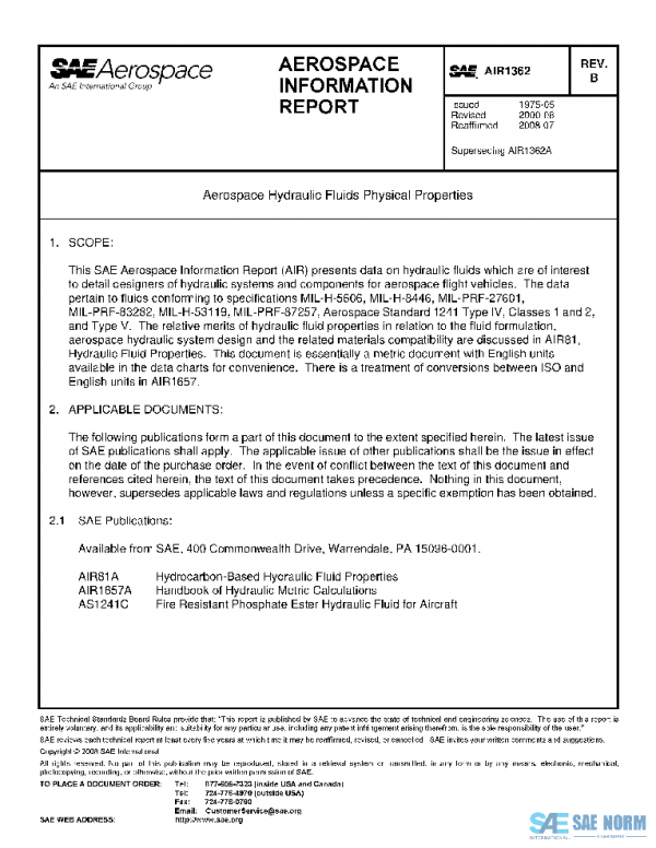 SAE AIR1362B PDF