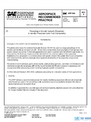 SAE ARP1288A PDF
