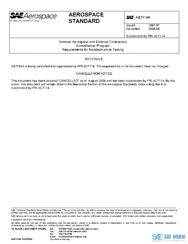 SAE AS7114A PDF