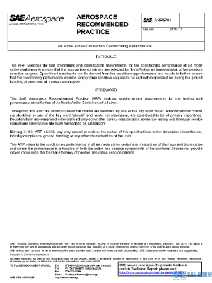 SAE ARP5741 PDF