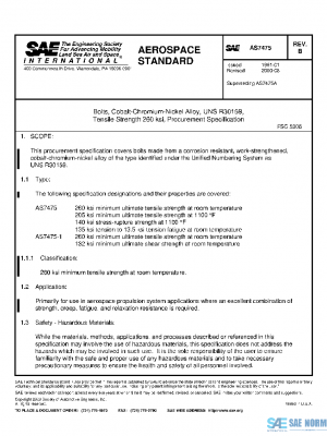 SAE AS7475B PDF