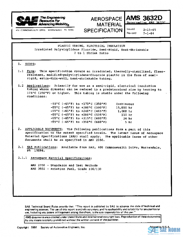 SAE AMS3632D PDF