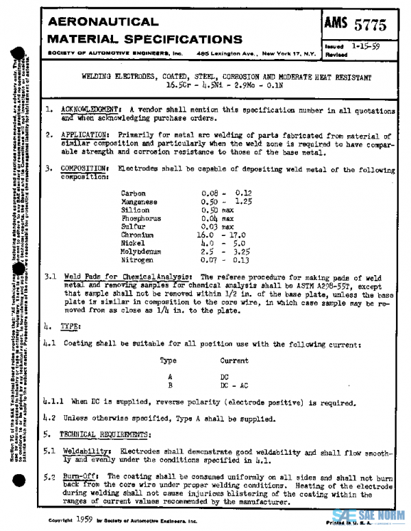 SAE AMS5775 PDF SAE AMS5775 PDF
