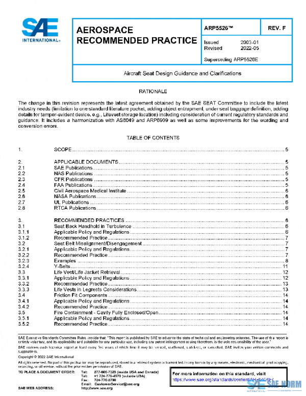 SAE ARP5526F PDF