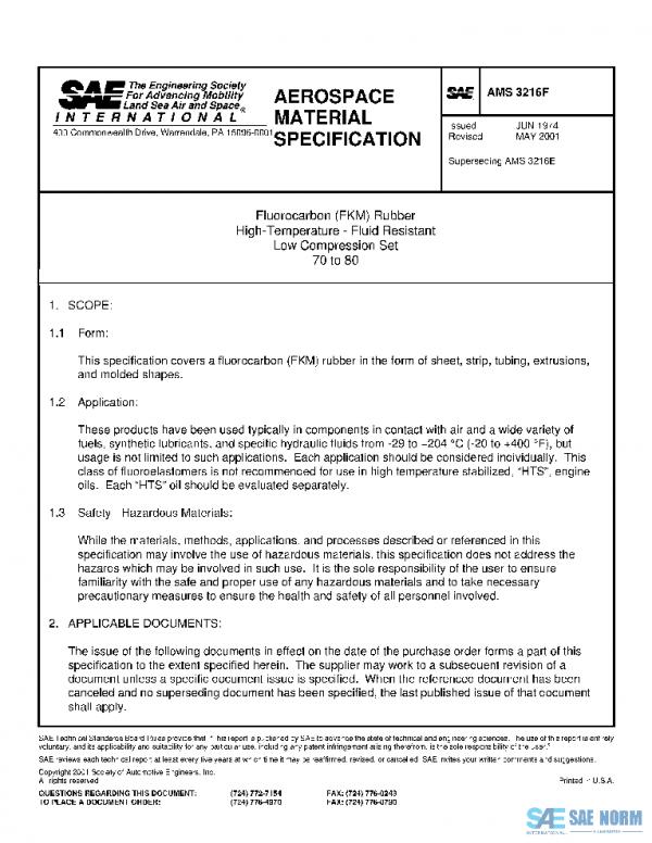 SAE AMS3216F PDF