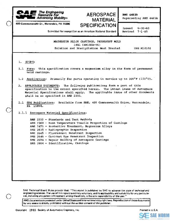 SAE AMS4483B PDF