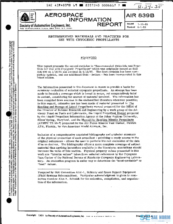 SAE AIR839B PDF