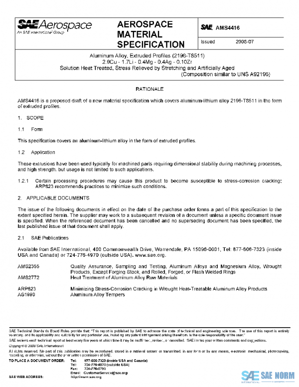 SAE AMS4416 PDF