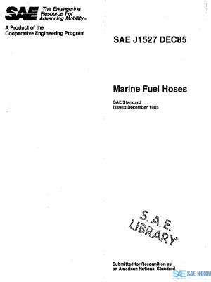 SAE J1527_198512 PDF