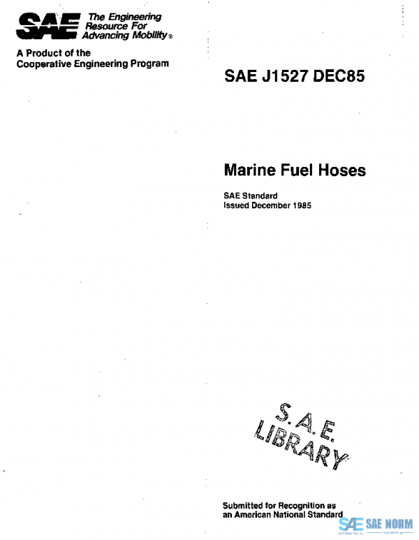SAE J1527_198512 PDF