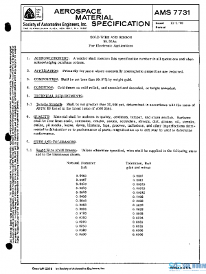 SAE AMS7731 PDF