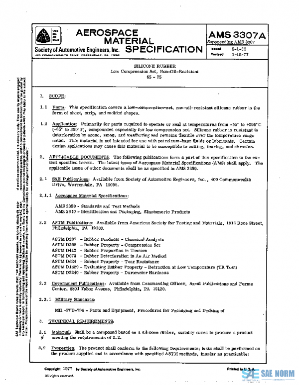 SAE AMS3307A PDF