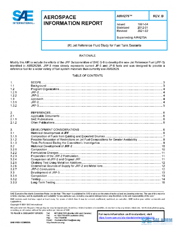 SAE AIR4275B PDF