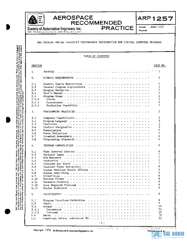 SAE ARP1257 PDF
