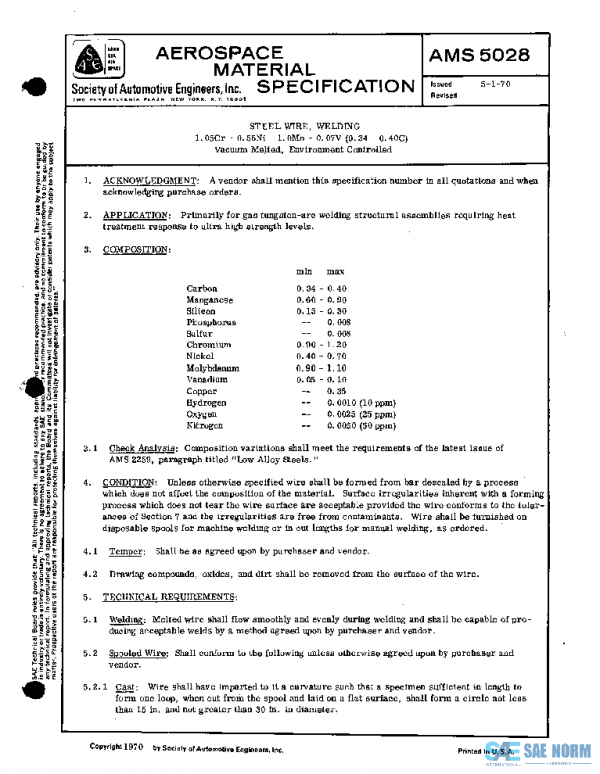 SAE AMS5028 PDF