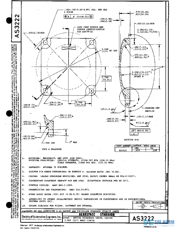 SAE AS3222 PDF