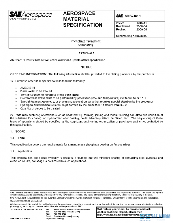 SAE AMS2481H PDF