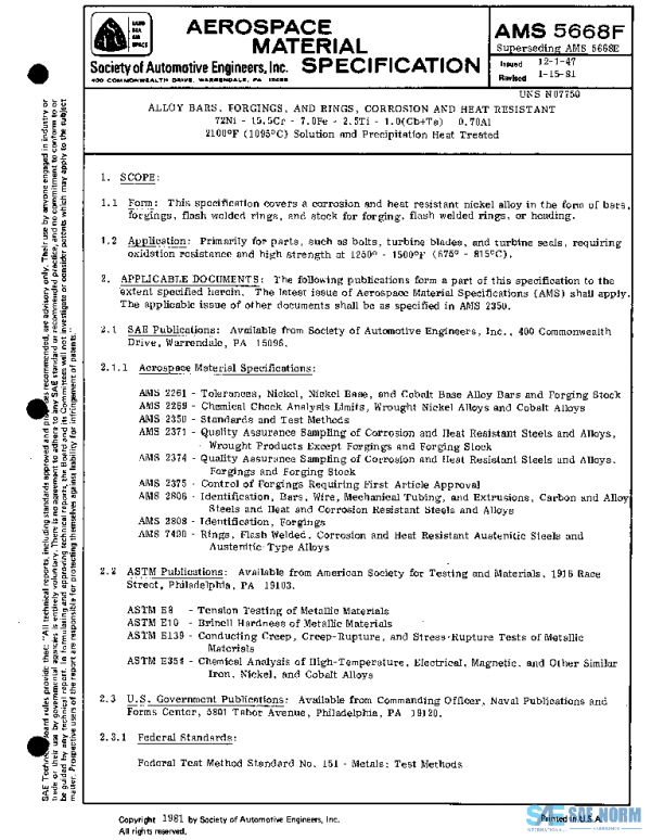 SAE AMS5668F PDF