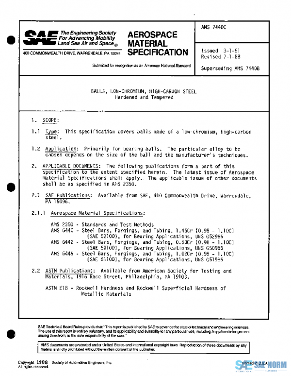 SAE AMS7440C PDF