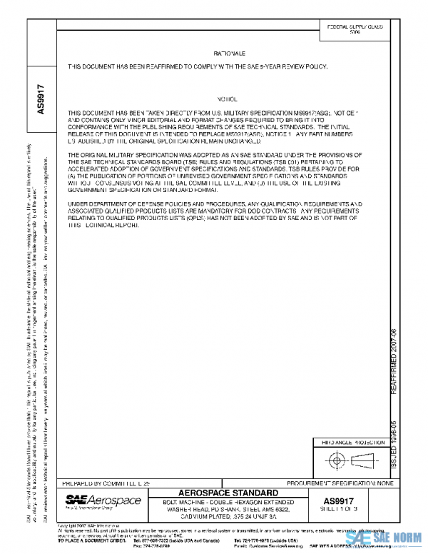 SAE AS9917 PDF