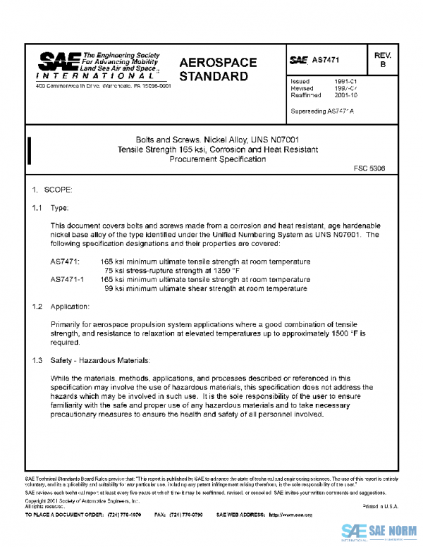 SAE AS7471B PDF