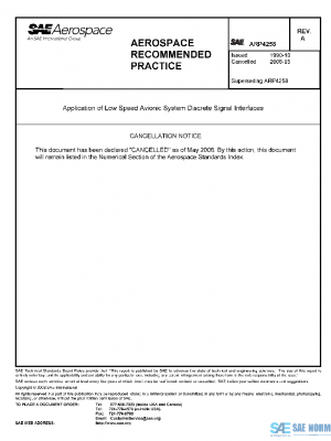 SAE ARP4258A PDF
