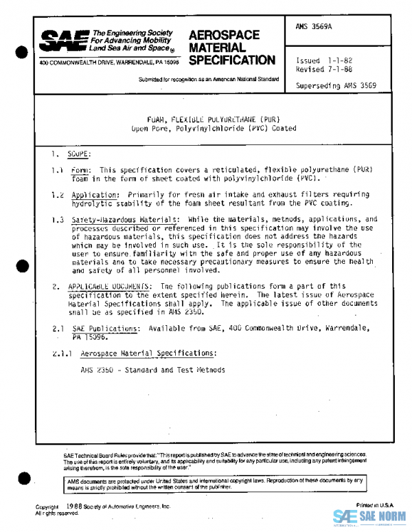 SAE AMS3569A PDF
