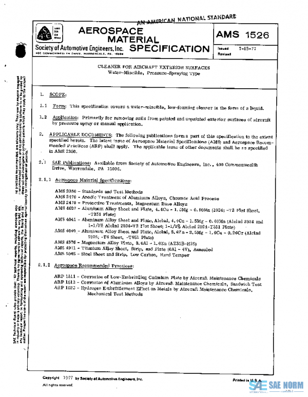 SAE AMS1526 PDF