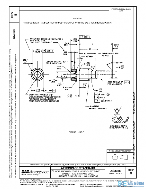SAE AS3236B PDF SAE AS3236B PDF