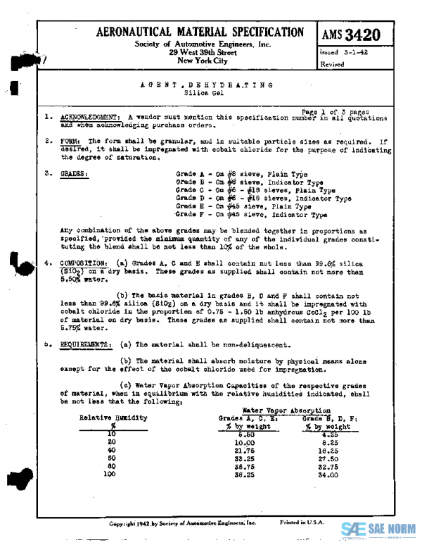 SAE AMS3420 PDF