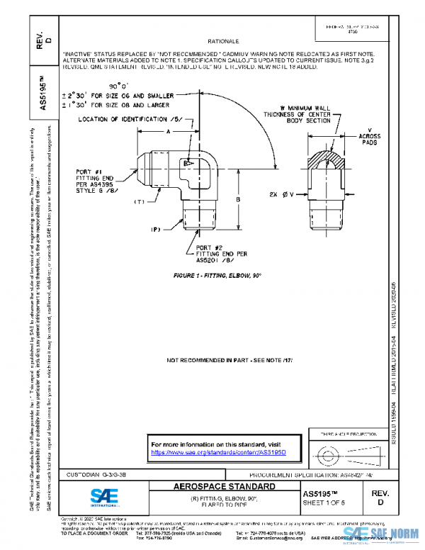 SAE AS5195D PDF SAE AS5195D PDF