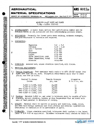 SAE AMS4015D PDF