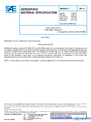 SAE AMS5030K PDF