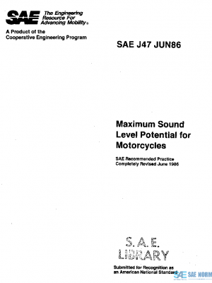 SAE J47_198606 PDF