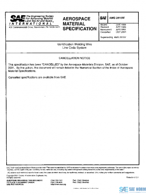 SAE AMS2815W PDF