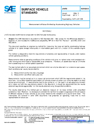 SAE J1470_201311 PDF