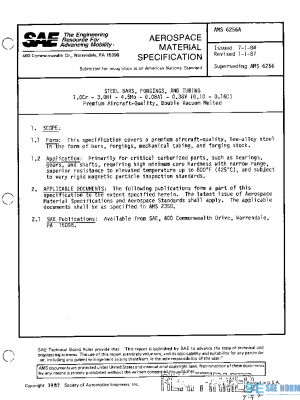SAE AMS6256A PDF