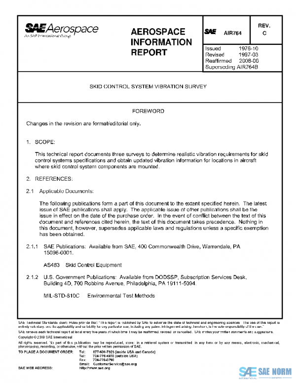SAE AIR764C PDF