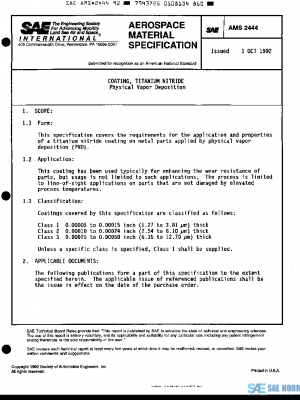 SAE AMS2444 PDF