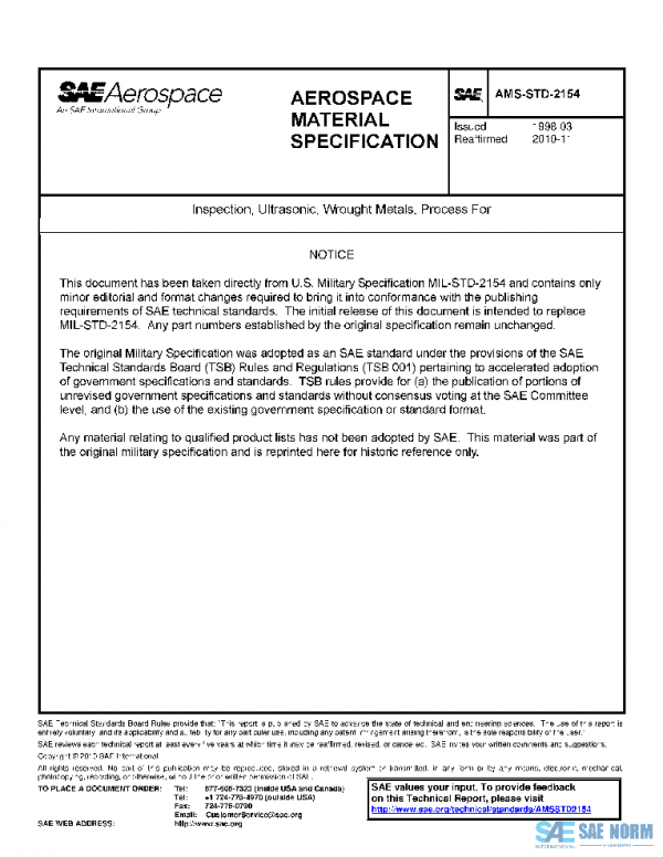 SAE AMSSTD2154 PDF