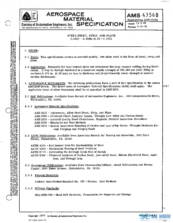 SAE AMS6356B PDF