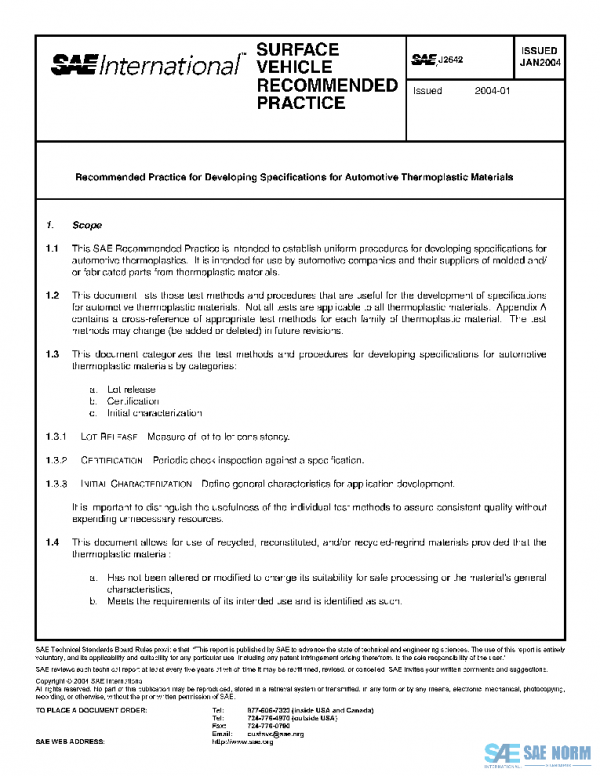 SAE J2642_200401 PDF