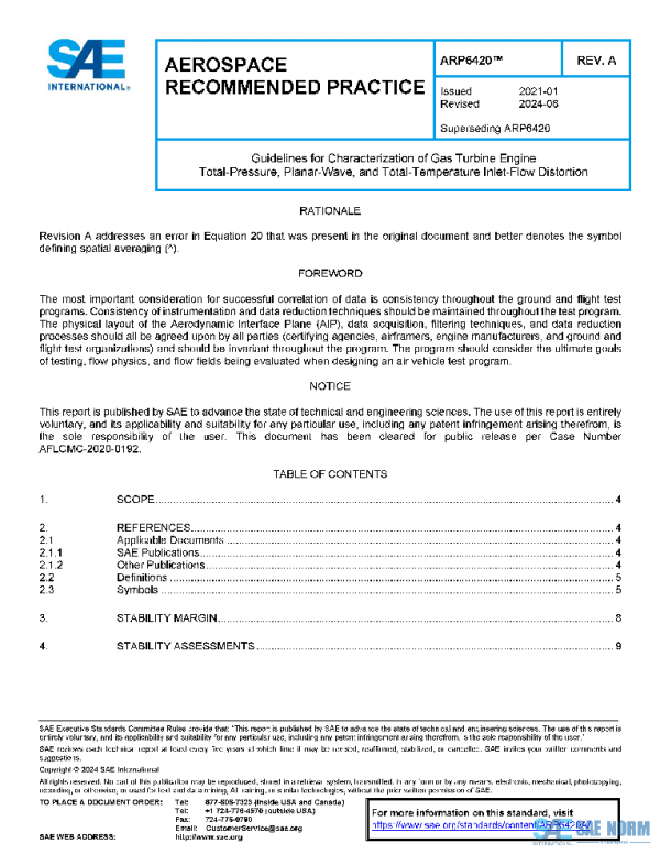 SAE ARP6420A PDF