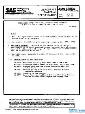 SAE AMS6385D PDF