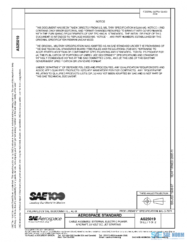 SAE AS25019 PDF