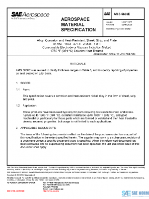 SAE AMS5606E PDF