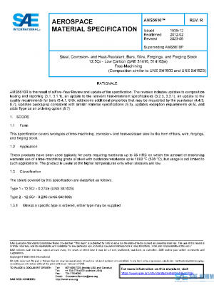 SAE AMS5610R PDF