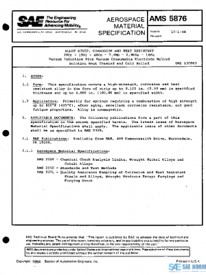 SAE AMS5876 PDF