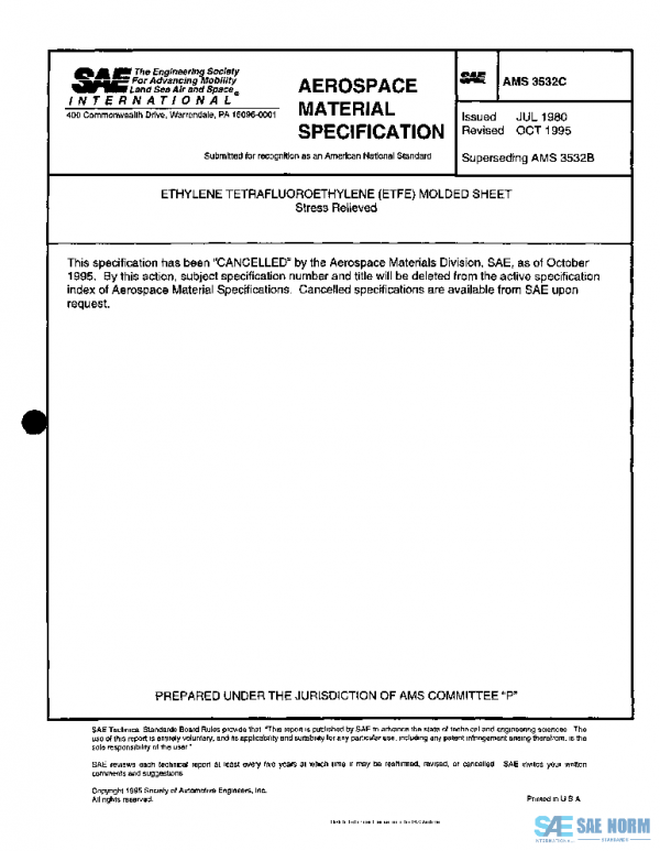 SAE AMS3532C PDF SAE AMS3532C PDF