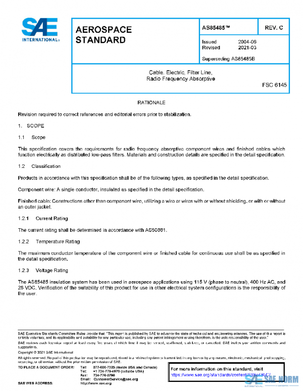 SAE AS85485C PDF SAE AS85485C PDF